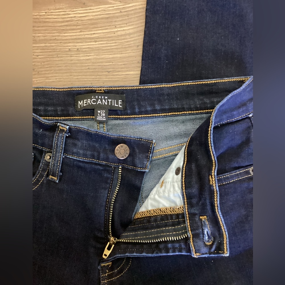 J. Crew Mercantile Dark Skinny Jeans Size 27 - Picture 6 of 10